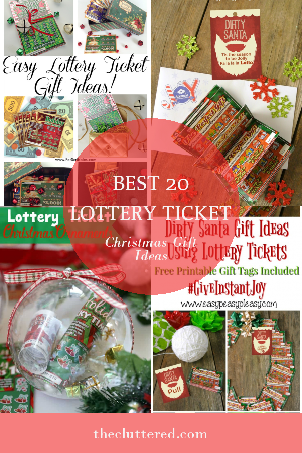 Best 20 Lottery Ticket Christmas Gift Ideas  Home, Family, Style and